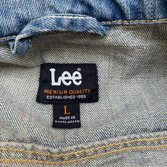 90s Vintage Lee Denim Trucker Jean Jacket